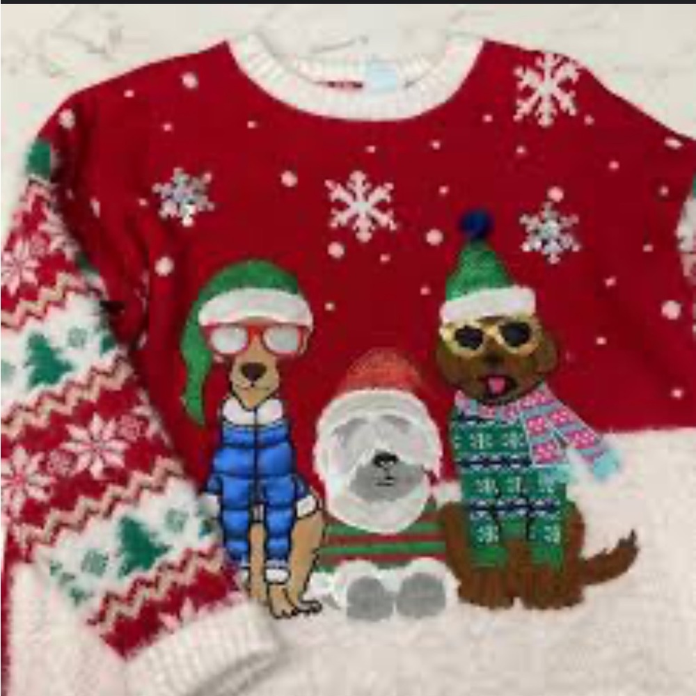 BLIZZARD BAY WOMEN’S CHRISTMAS SWEATER SZ 1X  UGLY CHRISTMAS SWEATER nwot